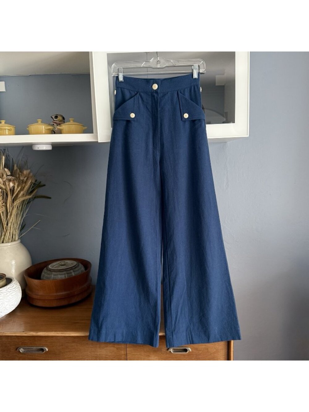 Ilana Kohn Mia Pant High Waisted Wide Leg Size 2